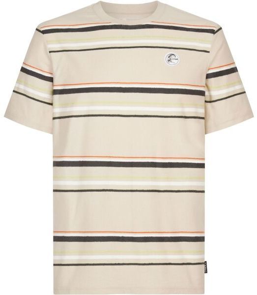 O'Neill O'RIGINALS STRIPE Pánske tričko, béžová, veľkosť