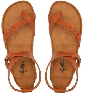 AYLLA SULLA Dámske sandále, hnedá, veľkosť