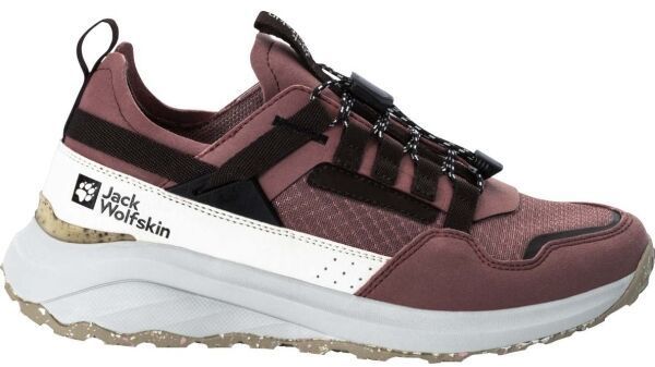 Jack Wolfskin DROMOVENTURE ATHLETIC LOW W Dámska športovo outdoorová obuv, vínová, veľkosť