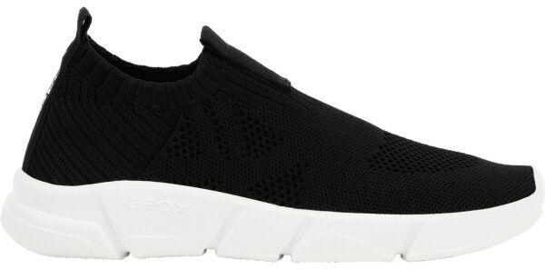 Geox J ARIL Chlapčenské voľnočasové topánky, čierna, veľkosť