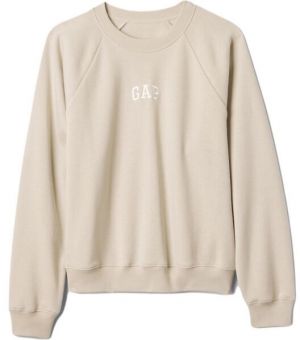GAP NEW RAGLAN Dámska mikina, béžová, veľkosť