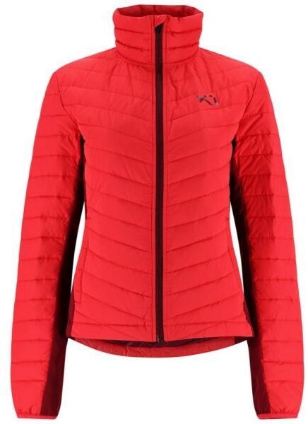 KARI TRAA EVA DOWN JACKET Dámska páperová izolačná bunda, červená, veľkosť
