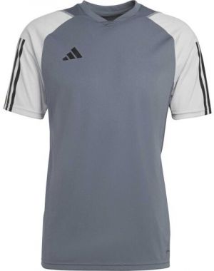 adidas TIRO23 COMPETITION JERSEY Pánske športové tričko, sivá, veľkosť