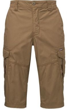 BUSHMAN PAARL Pánske krátke nohavice, khaki, veľkosť