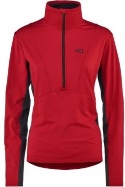 KARI TRAA KAREN H/Z MIDLAYER Dámska mikina, červená, veľkosť