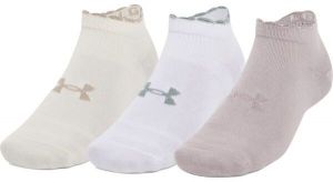 Under Armour ESSENTIAL LOW CUT Unisex ponožky, biela, veľkosť M