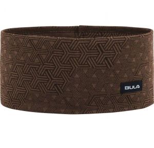 Bula GEO PRINTED WOOL Vlnená čelenka, hnedá, veľkosť