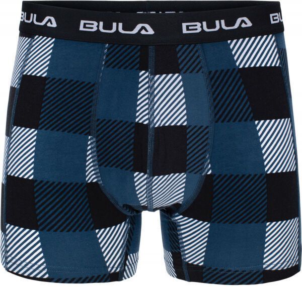 Bula CHRISTMAS BOXER Pánske boxerky, modrá, veľkosť