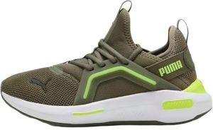 Puma SOFTRIDE ENZO 5 Pánska obuv na voľný čas, khaki, veľkosť 44.5