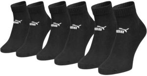 Puma ELEMENTS UNISEX PLAIN QUARTER 3P Ponožky, čierna, veľkosť