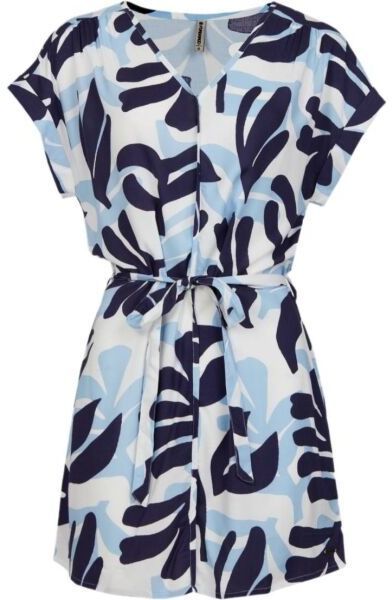 FUNDANGO PALMETTA Dámske šaty, tmavo modrá, veľkosť