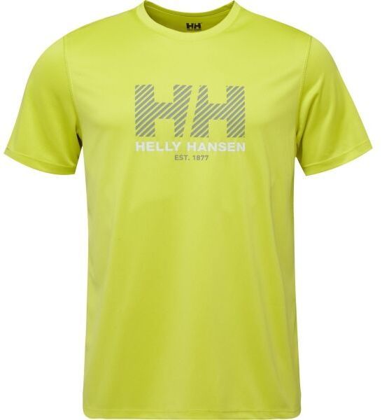 Helly Hansen HH TECH GRAPHIC UPF 50+ T-SHIRT 2.0 Pánske tričko, žltá, veľkosť