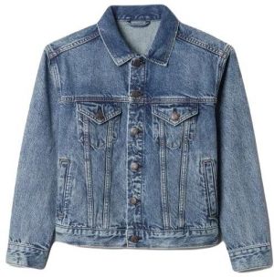 GAP DENIM ICON Chlapčenská bunda, modrá, veľkosť