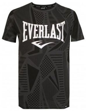 Everlast RANDALL ALL OVER Pánske tričko, čierna, veľkosť