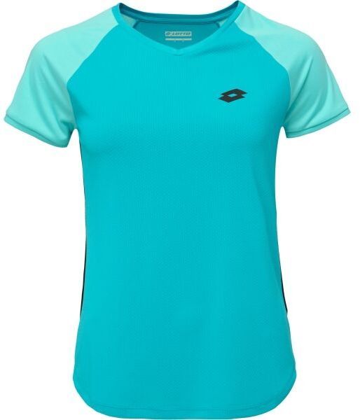 Lotto SUPERRAPIDA W VI TEE Dámske tenisové tričko, tyrkysová, veľkosť