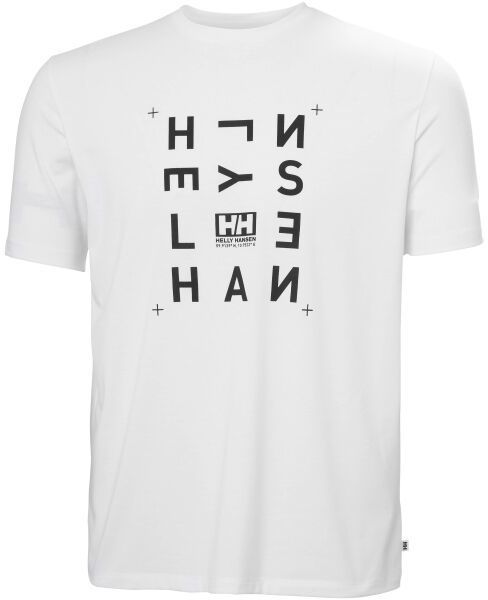 Helly Hansen SKOG GRAPHIC Pánske tričko, biela, veľkosť