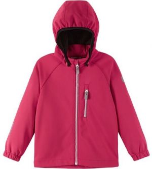 REIMA VANTTI Detská softshellová bunda, ružová, veľkosť