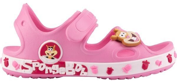 Coqui YOGI SPONGEBOB Detské sandále, ružová, veľkosť