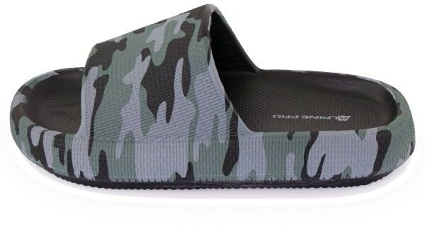 ALPINE PRO DIRO Detské šľapky, sivá, veľkosť