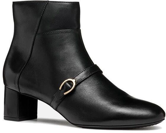 Geox D PHEBY Dámska členková obuv, čierna, veľkosť