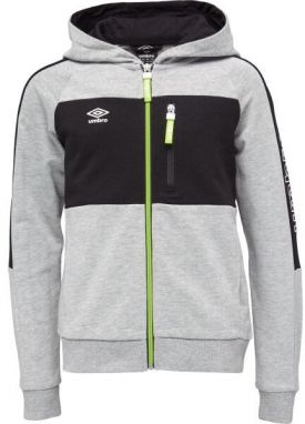 Umbro FLETCHER Chlapčenská mikina, sivá, veľkosť 164-170