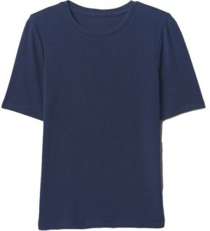 GAP MOD CREW Dámske tričko, tmavo modrá, veľkosť