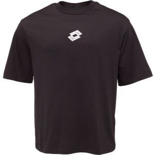 Lotto LOGO METAL TEE Pánske tričko, čierna, veľkosť
