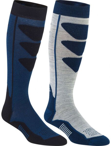 Bula 2PK ALPINE SKI SOCK Pánske lyžiarske ponožky, modrá, veľkosť