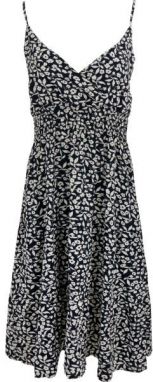 ALPINE PRO PREFA Dámske šaty, tmavo modrá, veľkosť