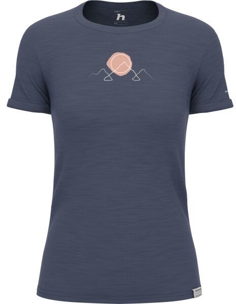 Hannah SELIA II Dámske tričko, tmavo modrá, veľkosť