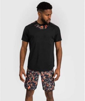 Venum JUNGLE OPS Pánske športové tričko, čierna, veľkosť