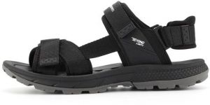 ALPINE PRO ALVE Pánske sandále, čierna, veľkosť