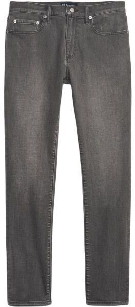 GAP V-SLIM Pánske džínsy, tmavo sivá, veľkosť