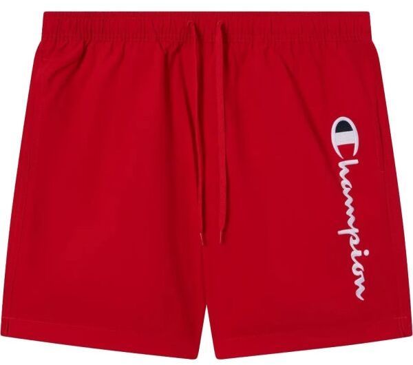 Champion LEGACY Pánske plavecké šortky, červená, veľkosť