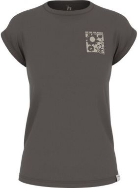 Hannah CLAIR Dámske tričko z organickej bavlny, khaki, veľkosť