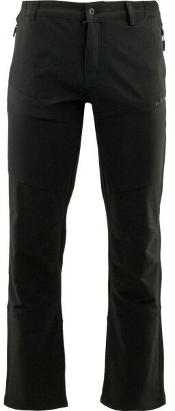 ALPINE PRO MUSAR Pánske softshellové nohavice, čierna, veľkosť