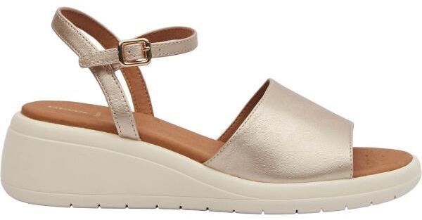 Geox D MELICONIA Dámske sandále, zlatá, veľkosť