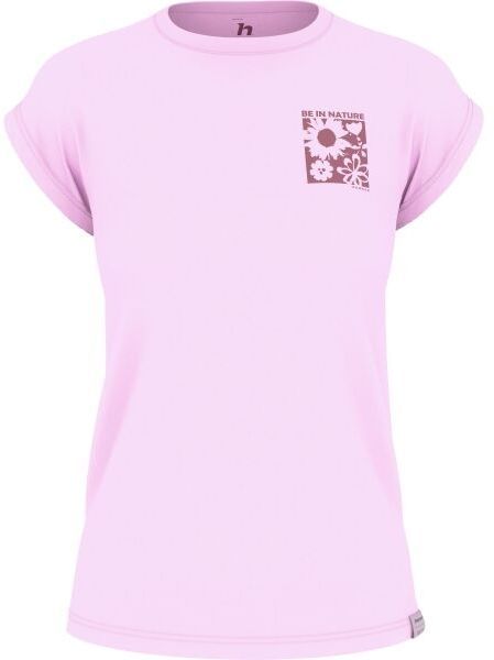 Hannah CLAIR Dámske tričko z organickej bavlny, ružová, veľkosť