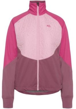 KARI TRAA LOUISE HYBRID JACKET Dámska športová termo bunda, ružová, veľkosť