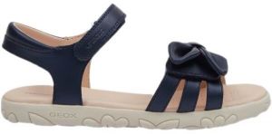 Geox J SANDAL HAITI GIRL 32-35 EU Dievčenské sandálky, tmavo modrá, veľkosť