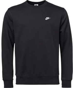 Nike CLUB BB CREW Pánska mikina, čierna, veľkosť