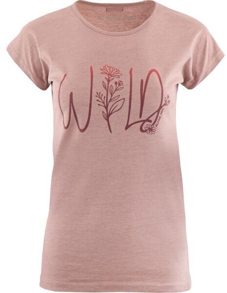 ALPINE PRO SEWRA Dámske tričko, ružová, veľkosť