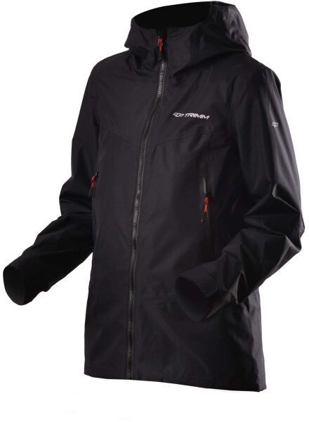 TRIMM FOXTERA Dámska outdoorová bunda, čierna, veľkosť