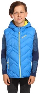 KILPI TOMM Chlapčenská zateplená vesta, modrá, veľkosť
