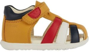 Geox B SANDAL MACCHIA BOY Chlapčenské sandále, žltá, veľkosť
