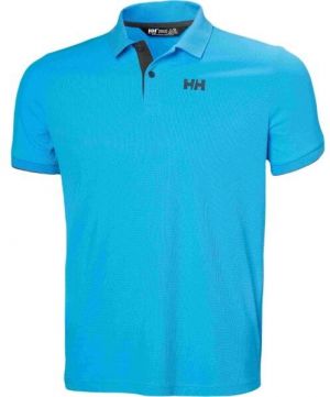 Helly Hansen OCEAN POLO UPF 50+ 2.0 Pánske polo tričko, tyrkysová, veľkosť