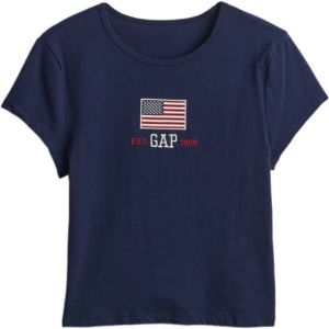 GAP EVERYDAY Dámske tričko, tmavo modrá, veľkosť
