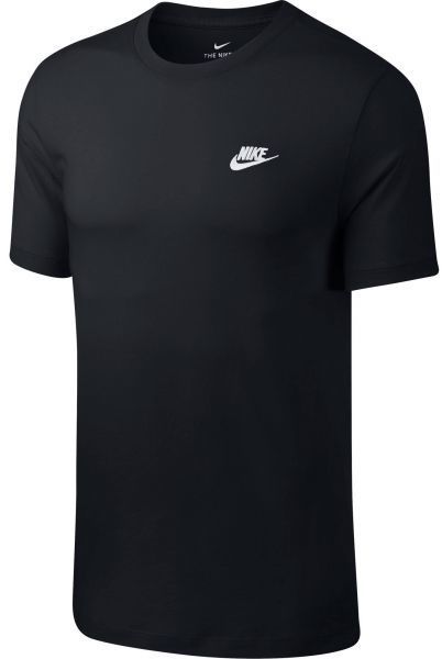 Nike SPORTSWEAR CLUB Pánske tričko, čierna, veľkosť