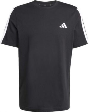 adidas 3-STRIPES SJ TEE Pánske tričko, čierna, veľkosť XXL