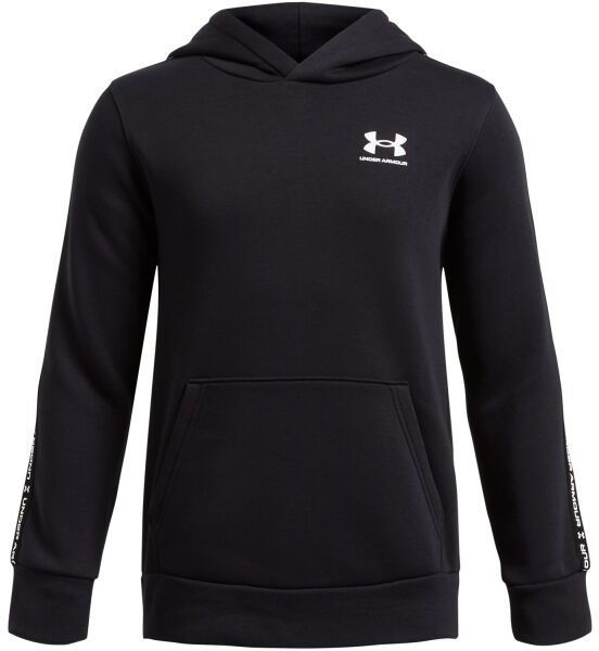 Under Armour ICON FLEECE HOODIE Chlapčenská mikina, čierna, veľkosť M